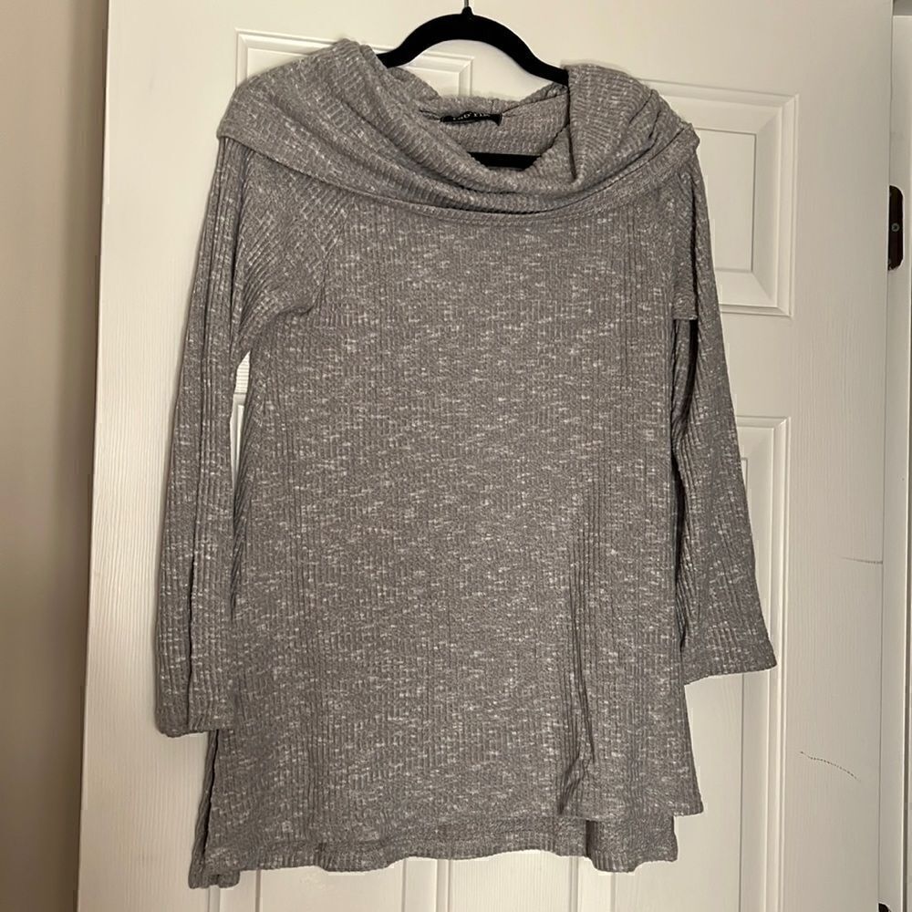 Fab’rik Tunic Long Sleeve Sweater Shirt L